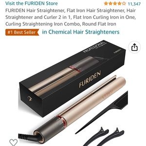 Furiden Hair Straightner/Curler